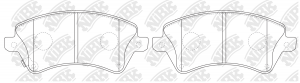 Toyota Corolla 120 Колодки тормозные передние PN1224 NIBK