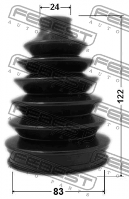 Honda Civic FD 06>  Пыльник ШРУСа наружнего 0317P-FD FEBEST