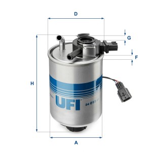 Фильтр топливный 24.018.01 UFI