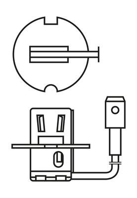 H3 12V-55W STANDARD 1 987 302 031 BOSCH