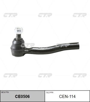 NISSAN Teana J31 Наконечник рулевой тяги L [ M14x1,5 ] CEN-114 CTR