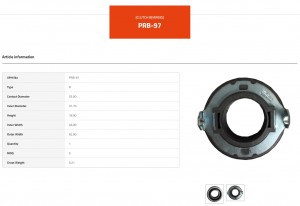 Hyundai Tucson/Sportage 04-13/ix35 11-13 2.0б Выжимной подшипник PRB97 VALEO PHC