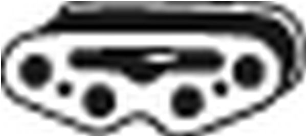 FIAT BRAVA 1.9JTD 98-01 / PUNTO 1.2-1.7D 94-99 подвес глушителя 255-092 BOSAL