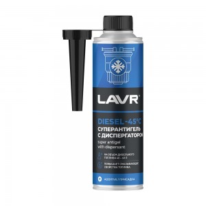Суперантигель с диспергатором LAVR Super Antigel Diesel -45°C, на 40-60 л дизель LN2106 LAVR