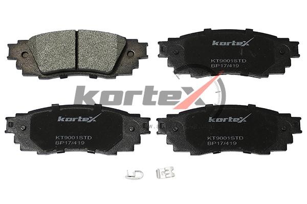 Toyota Camry V70 17-, Lexus RX 15- колодки задние дисковые KT9001STD KORTEX