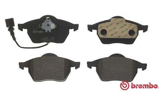 Колодки тормозные (( P 85 045 ) К-т дисков. тормоз. колодок Audi А3, Skoda Octav P85045 BREMBO