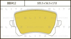 VAG Audi A3/A6/Caddy lll/Golf V/Jetta/Passat 05-/Touran/Tiguan/Skoda Octavia ll  BB0412 BLITZ