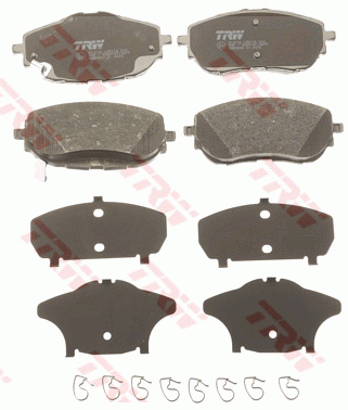 Toyota Corolla NEW 13-, Auris (UKP)12- колодки передние GDB3598 TRW