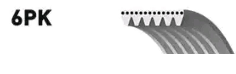 6PK1613 ремень приводной 6-PK-1613 GATES