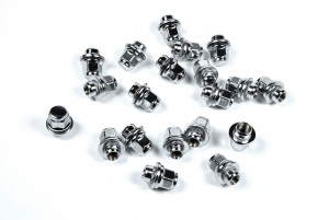 Toyota RAV-4, Camry V40, Mitsubishi  L200, XL, Lancer 10 гайка хром закрытая M12 JEN0003 JUST DRIVE
