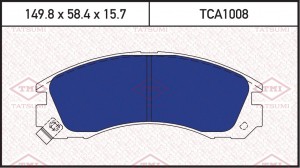 Mitsubishi Outlander XL , Pajero SPORT 98-08, 4007, Galant -04 колодки передние TCA1008 TATSUMI