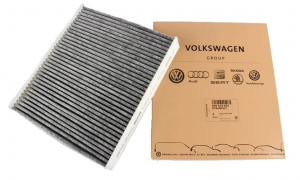 Фильтр воздушный салона VW Polo (10-) AUDI A1 SKODA Fabia,Rapid угольный OE 6R0 819 653 VAG