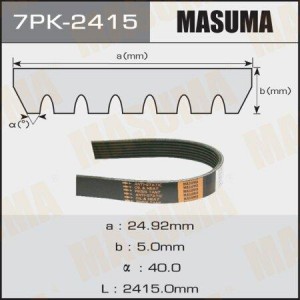 Mitsubishi Pajero ремень приводной 7PK-2415 MASUMA