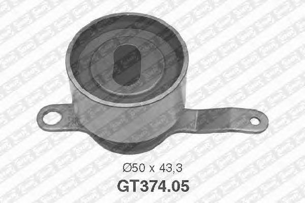 Honda Accord, Civic, HR-V, Rover 400 1.3-1.6 91> ролик ГРМ GT374.05 NTN SNR