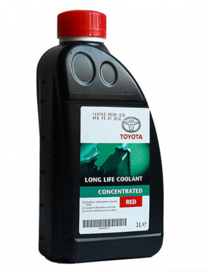 Антифриз красный концентрат TOYOTA LONG LIFE COOLANT (1л.) 08889-80015 TOYOTA