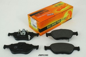Ford Fusion, Fiesta, Toyota Yaris 06- Колодки передние дисковые JBP0183 JUST DRIVE