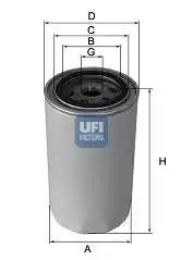 Фильтр масляный 2343600 UFI