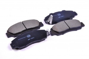 Honda CR-V 95-01, HR-V 99-, Accord -02 тормозные колодки передние JBP0091 JUST DRIVE