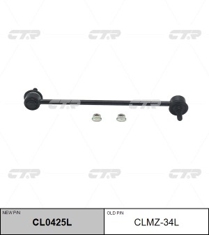 Mazda 3 13- стойка стабилизатора левая CLMZ-34L CTR