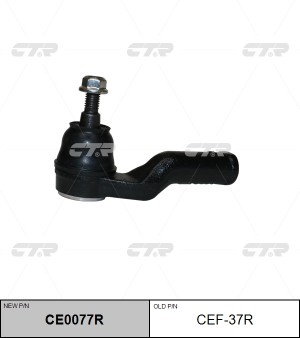 Наконечник рул.тяги R CEF-37R CTR