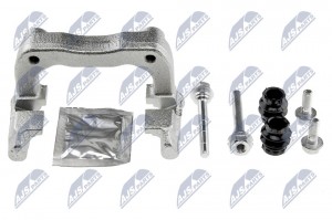 Скоба суппорта VW Golf IV/V 97-09, Polo 01-12, Skoda Fabia 99-14, Octavia 96-10, HZT-VW-049A NTY