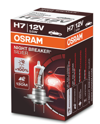 Лампа H7 OSRAM NIGHT BREAKER SILVER 64210NBS OSRAM
