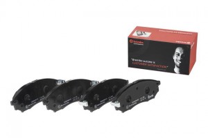 Nissan Pathfinder R51, INFINITI FX 35/45 06-,Murano 08-  колодки передние 17" ко P56058 BREMBO