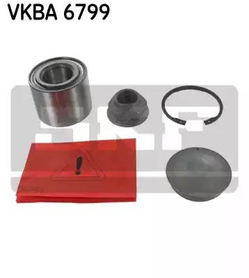 Renault Duster, Terrano 2WD, Largus, Logan MCV подшипник задней ступицы 62x30x48 VKBA 6799 SKF