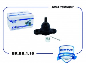 Hyundai ElantraHD 06-11/I30 06-09/Ceed 06-09/Cerato09-11 шаровая опора BR.BB.1.16 BRAVE