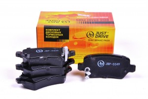 Колодки тормозные, задние GDB1515 JBP0349 JUST DRIVE