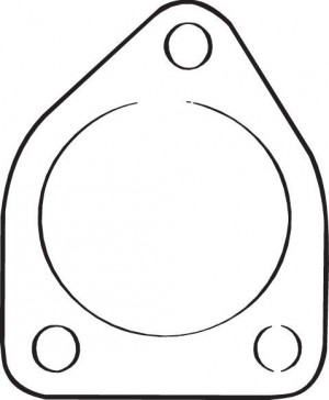 Прокл. глушителя 256-053 BOSAL
