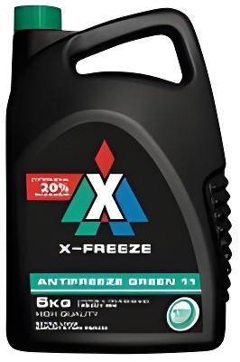 Антифриз зелёный X-Freez G11 (5л.) 430206070 X FREEZE