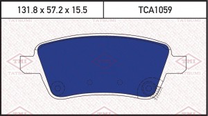 Suzuki SX4 Венгрия  колодки тормозные передние TCA1059 TATSUMI