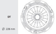 Hyundai Sonata 98- 2.4-2.7/SantaFe 00-05 2.4 Корзина сцепления HDC62 VALEO PHC