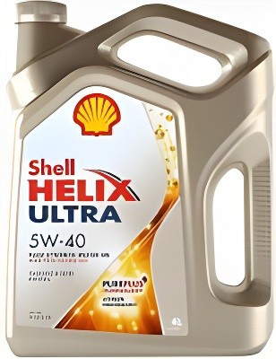 Масло моторное синтетическое SHELL HELIX Ultra 5W40 4L 550021556 SHELL
