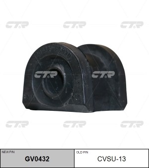 Subaru Forester 07-13/Impreza 08-14, XV 12-(VIN) втулка переднего стабилизатора  GV0432 CTR