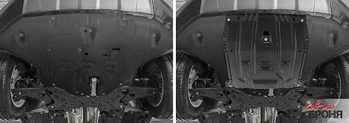 Kia Sorento Prime Защита картера 111023751 AVTO BRONYA