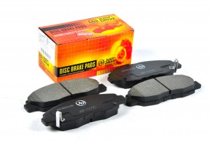 Honda Civic 01-05, CR-V 95-01, Accord 93-98 2.2 колодки тормозные передние JBP0095 JUST DRIVE