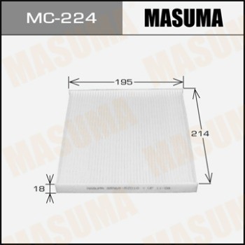 Фильтр салонный (Салонный фильтр AC-101 MASUMA (1/40)) MC224 MASUMA