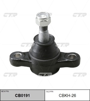 Hyundai NF/Gandeur 07- Опора шаровая ниж. CBKH-26 CTR