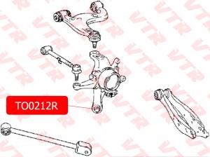 Toyota с/бл задней поперечной тяги TO0212R VTR