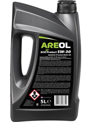 AREOL ECO Protect 5W-30 (5L)_масло моторное! синт.\ ACEA C3, API SN, V 5W30AR020 AREOL