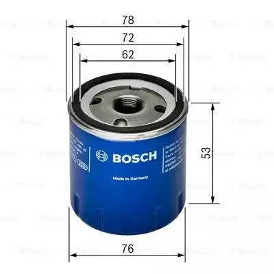 Фильтр масляный двигателя (Фильтр масляный Renault Logan 1.4/1.6,Clio II/Symbol/ 0 451 103 336 BOSCH