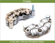 Hyundai Accent, Elantra, Matrix диодный мост генератора TT34252 TESLA TECHNICS