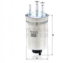 SS  Kyron/Actyon 06-11/Actyon Sports 06-11/Rexton 2.0/2.7 DT Фильтр топливный WK8293 MANN FILTER