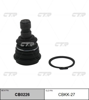 Kia Picanto 11-/17-/Soul(vin) Шарова опора передняя CBKK-27 CTR