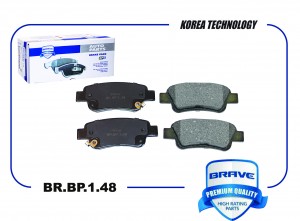 Honda CR-V 07- колодки задние дисковые BRBP148 BRAVE
