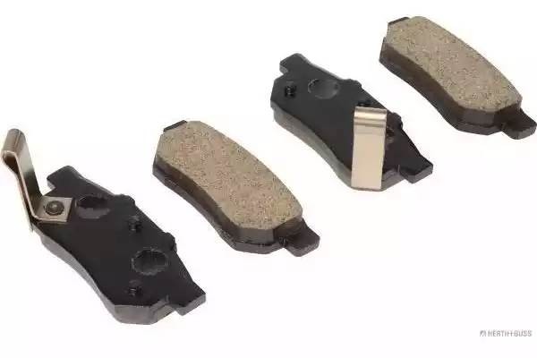 Honda Fit, Jazz GD1-3 01-07, 07-, Civic 91-05, Rover 400, 45 колодка задняя диск J3614004 H B JAKOPARTS NIPPARTS