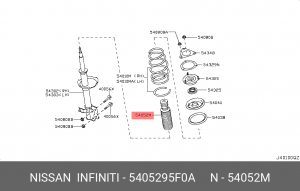 ПЫЛЬНИК АМОРТИЗАТОРА 54052-95F0A NISSAN INFINITI