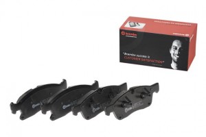 MB GLE350D колодки передние BREMBO P50109 BREMBO